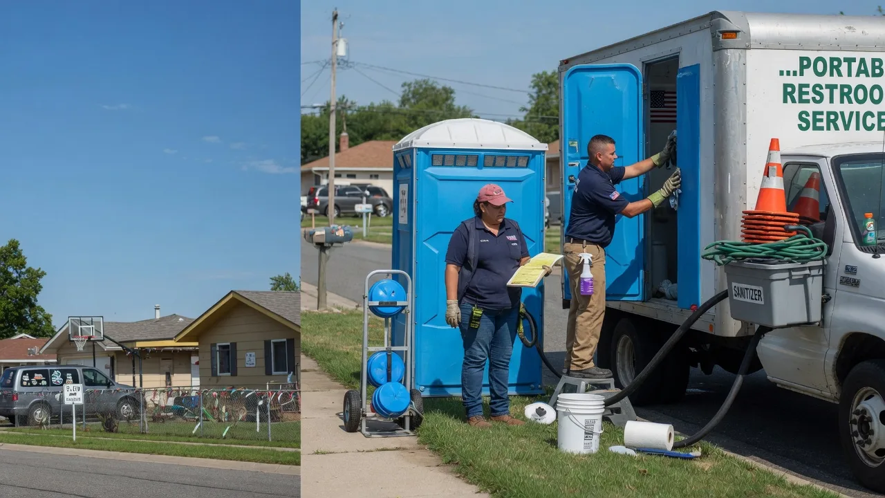 Portable Toilet Rental in Perry, MO near me